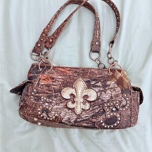 Y2K camo Embellished Women's Bag